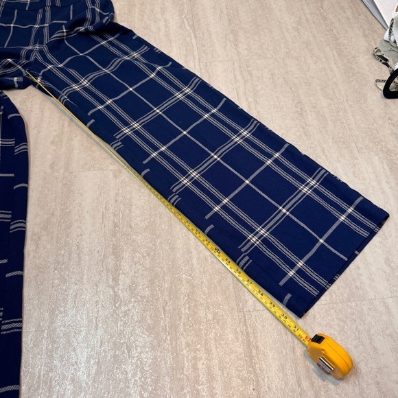 forever 21 flannel plaid wide leg pants size small - Picture 10 of 10